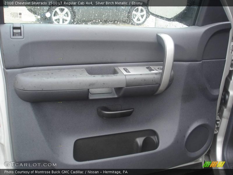 Silver Birch Metallic / Ebony 2008 Chevrolet Silverado 1500 LT Regular Cab 4x4
