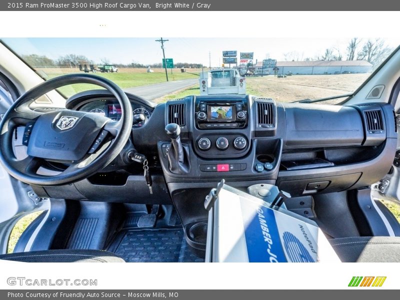 Dashboard of 2015 ProMaster 3500 High Roof Cargo Van