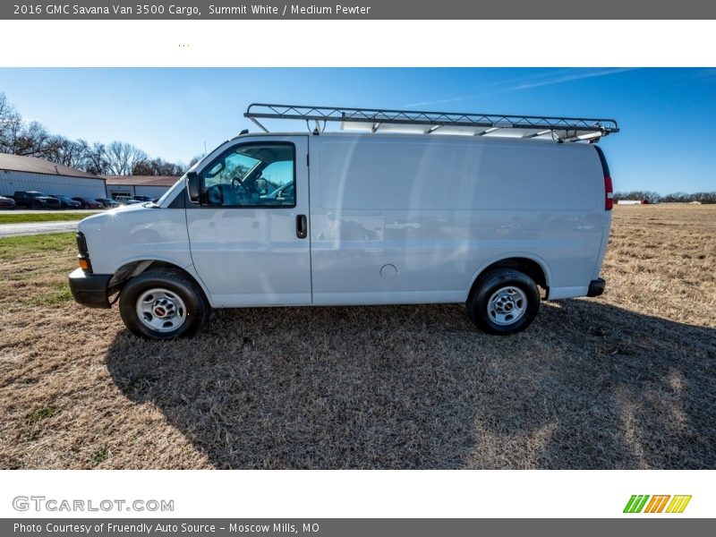  2016 Savana Van 3500 Cargo Summit White
