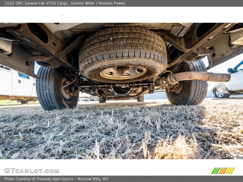 Summit White / Medium Pewter 2016 GMC Savana Van 3500 Cargo