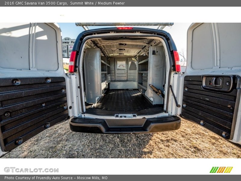 Summit White / Medium Pewter 2016 GMC Savana Van 3500 Cargo