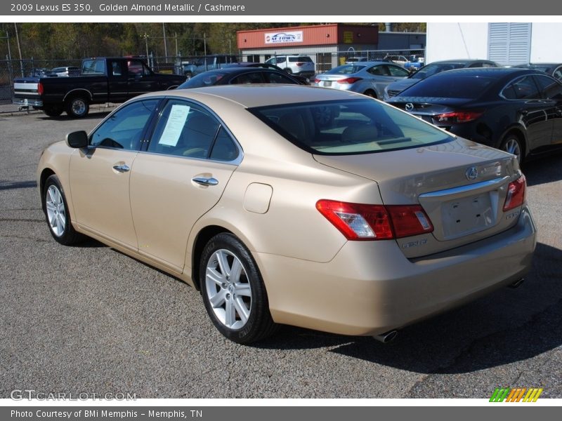 Golden Almond Metallic / Cashmere 2009 Lexus ES 350