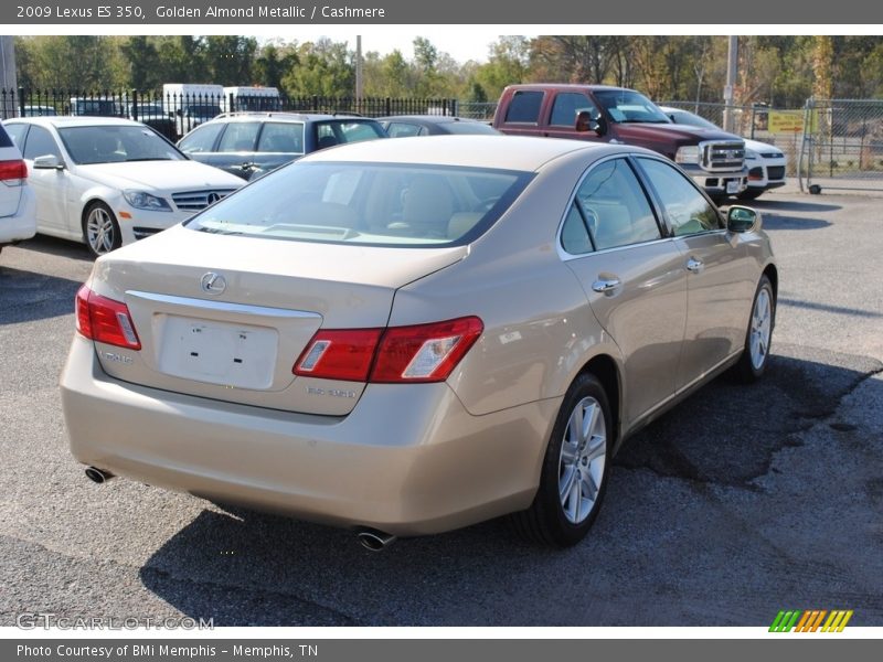 Golden Almond Metallic / Cashmere 2009 Lexus ES 350