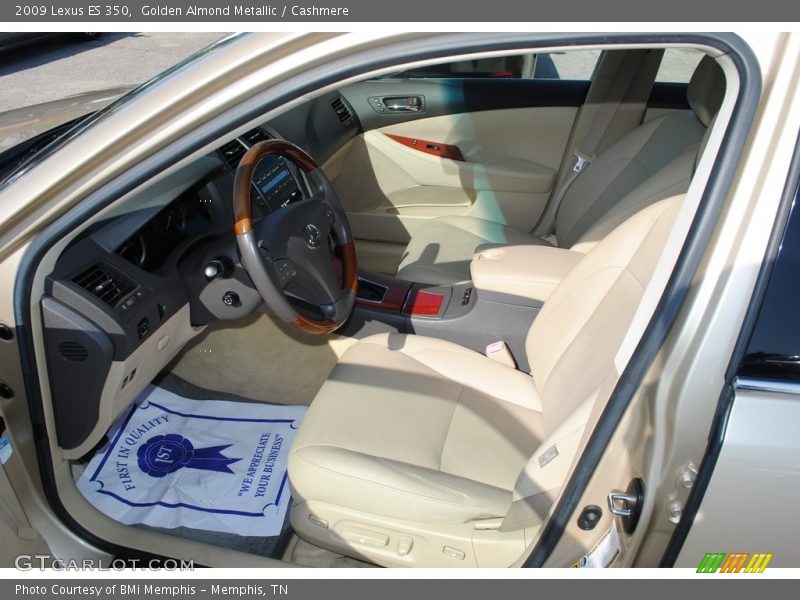 Golden Almond Metallic / Cashmere 2009 Lexus ES 350