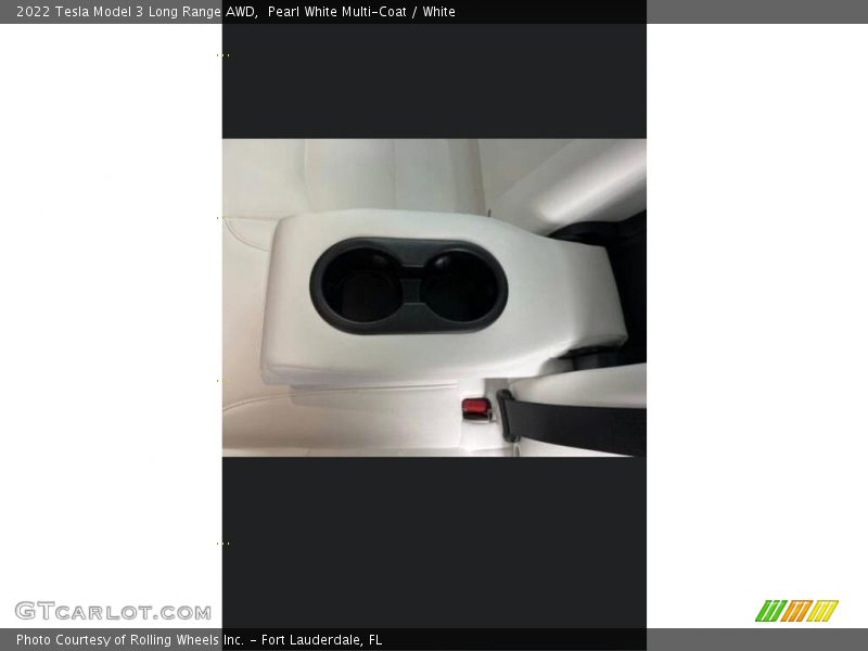 Pearl White Multi-Coat / White 2022 Tesla Model 3 Long Range AWD