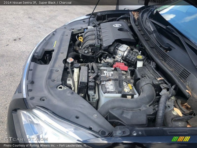 Super Black / Charcoal 2014 Nissan Sentra SR