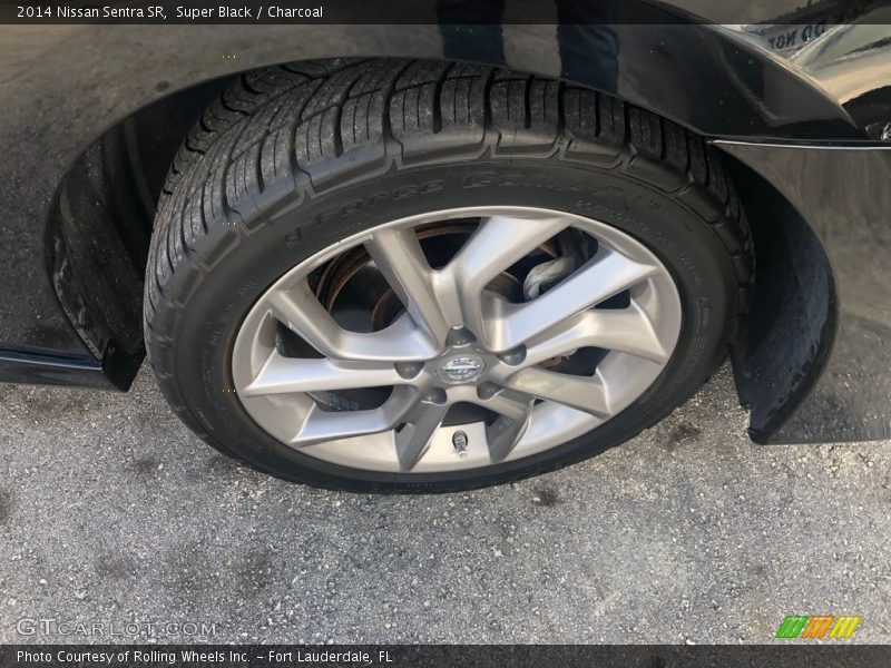 Super Black / Charcoal 2014 Nissan Sentra SR