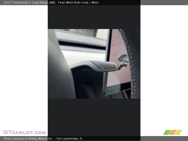 Pearl White Multi-Coat / White 2022 Tesla Model 3 Long Range AWD