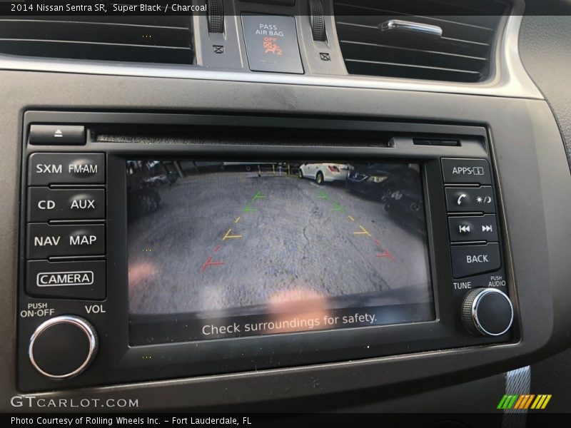 Super Black / Charcoal 2014 Nissan Sentra SR