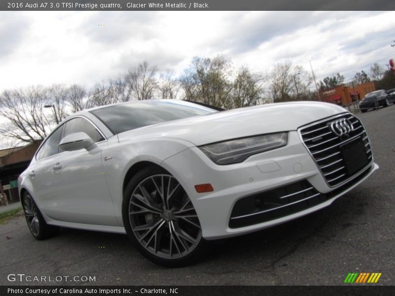 Glacier White Metallic / Black 2016 Audi A7 3.0 TFSI Prestige quattro