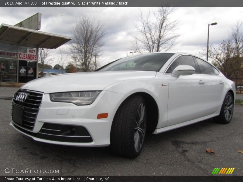 Glacier White Metallic / Black 2016 Audi A7 3.0 TFSI Prestige quattro