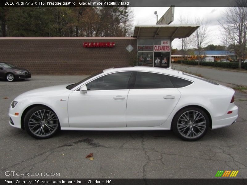 Glacier White Metallic / Black 2016 Audi A7 3.0 TFSI Prestige quattro