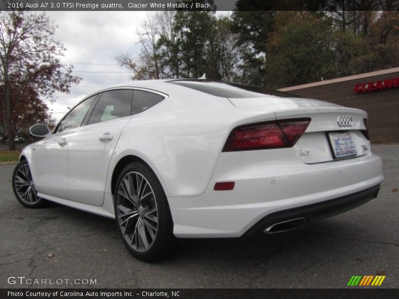 Glacier White Metallic / Black 2016 Audi A7 3.0 TFSI Prestige quattro