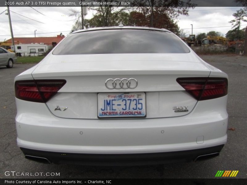 Glacier White Metallic / Black 2016 Audi A7 3.0 TFSI Prestige quattro