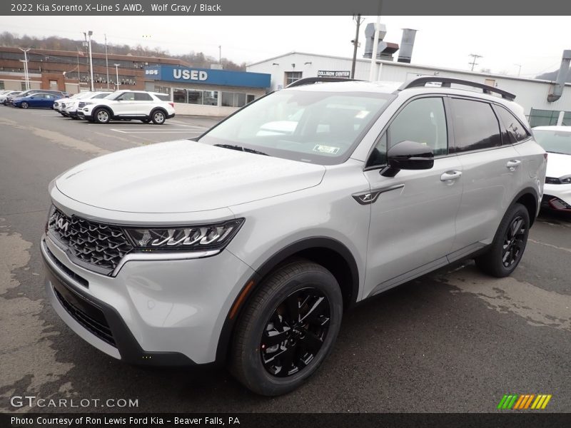 Wolf Gray / Black 2022 Kia Sorento X-Line S AWD