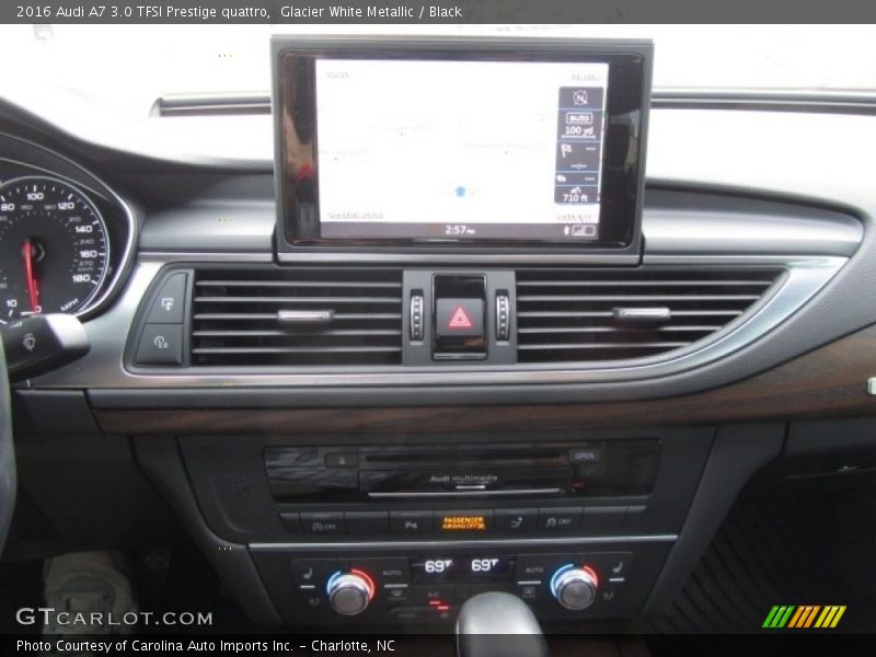 Glacier White Metallic / Black 2016 Audi A7 3.0 TFSI Prestige quattro
