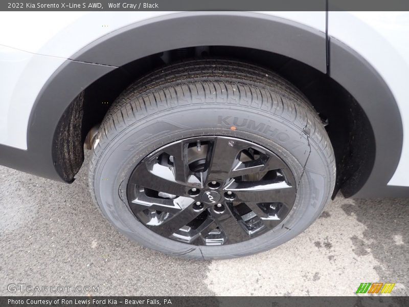 Wolf Gray / Black 2022 Kia Sorento X-Line S AWD