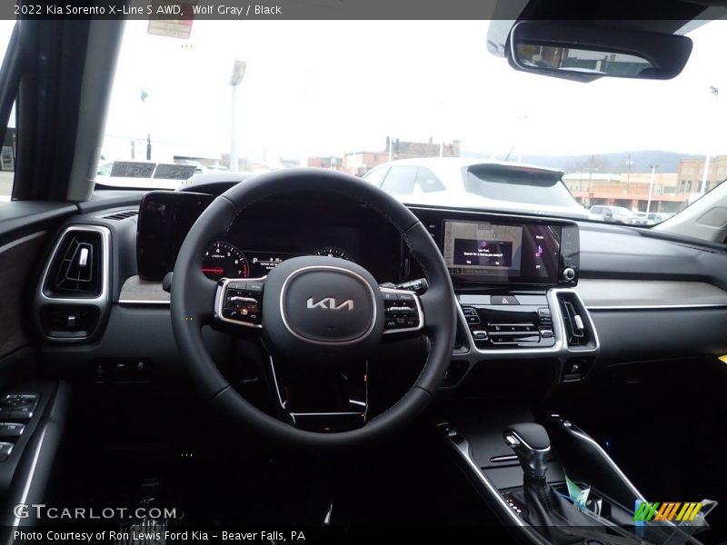 Wolf Gray / Black 2022 Kia Sorento X-Line S AWD