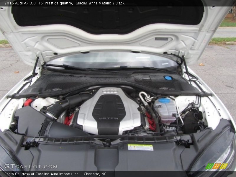 Glacier White Metallic / Black 2016 Audi A7 3.0 TFSI Prestige quattro