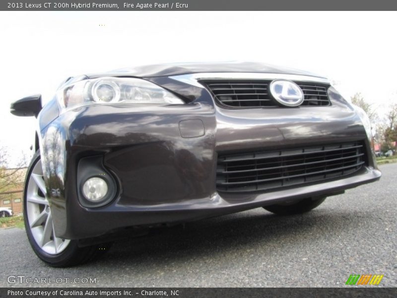 Fire Agate Pearl / Ecru 2013 Lexus CT 200h Hybrid Premium