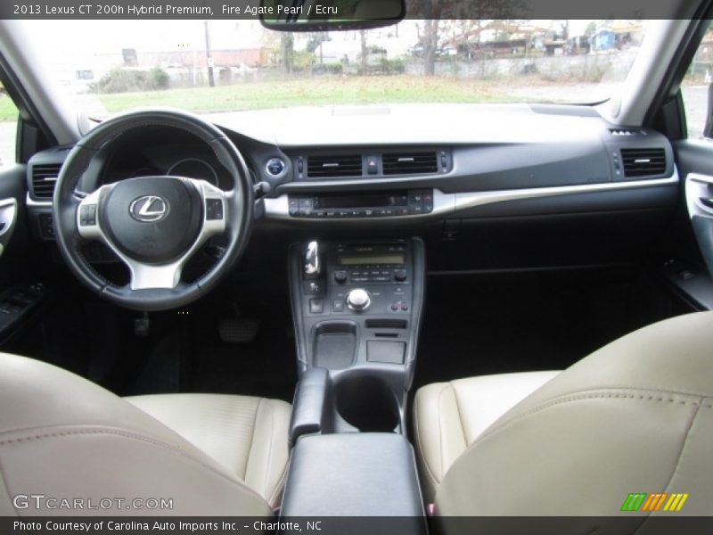 Fire Agate Pearl / Ecru 2013 Lexus CT 200h Hybrid Premium