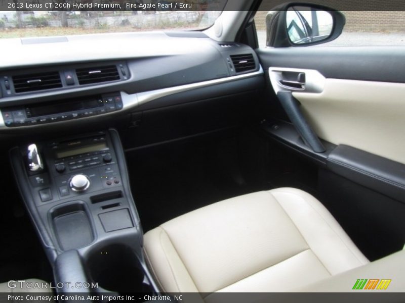 Fire Agate Pearl / Ecru 2013 Lexus CT 200h Hybrid Premium