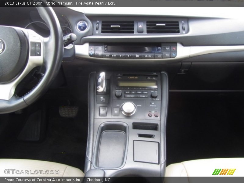 Fire Agate Pearl / Ecru 2013 Lexus CT 200h Hybrid Premium