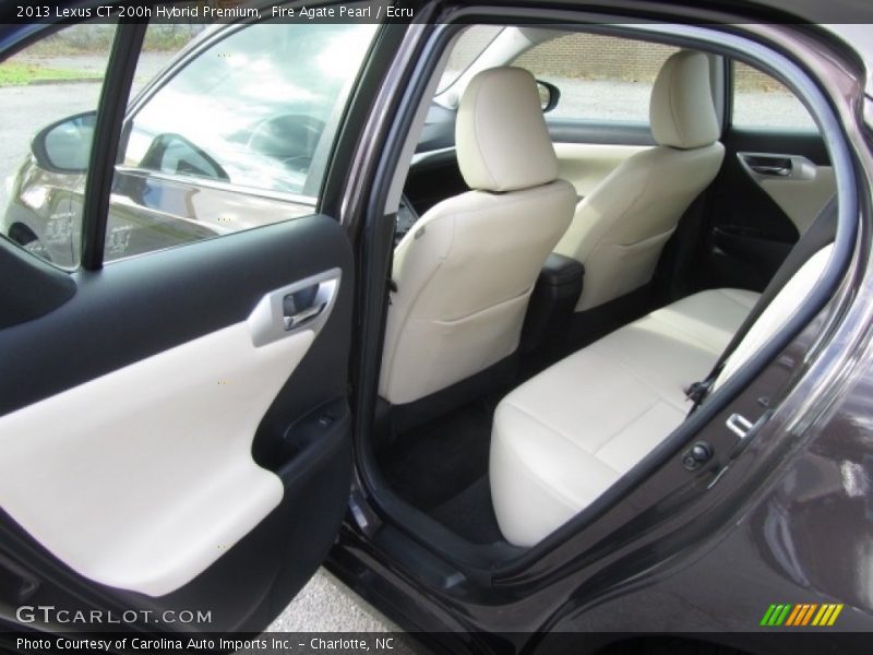 Fire Agate Pearl / Ecru 2013 Lexus CT 200h Hybrid Premium