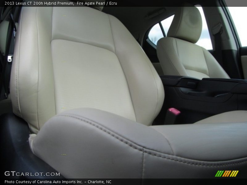 Fire Agate Pearl / Ecru 2013 Lexus CT 200h Hybrid Premium
