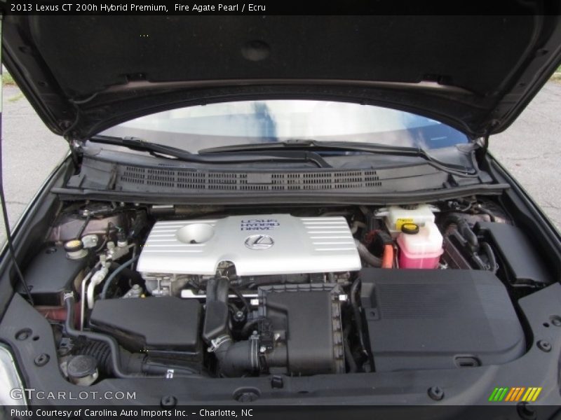 Fire Agate Pearl / Ecru 2013 Lexus CT 200h Hybrid Premium