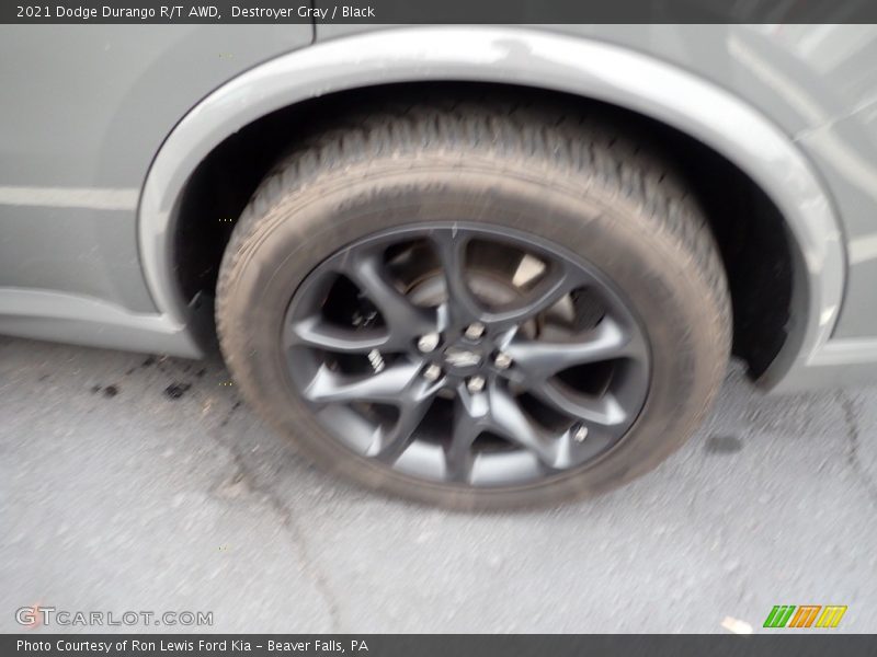 Destroyer Gray / Black 2021 Dodge Durango R/T AWD