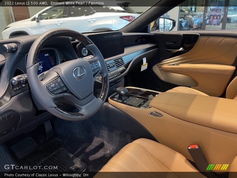  2022 LS 500 AWD Palomino Interior
