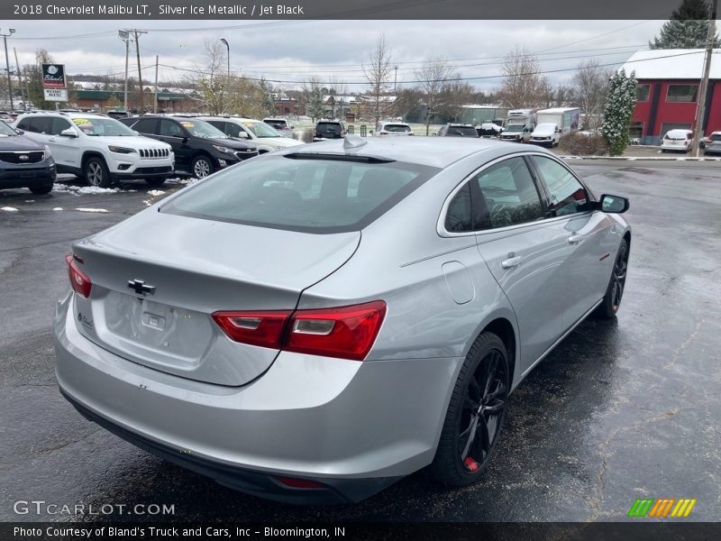 Silver Ice Metallic / Jet Black 2018 Chevrolet Malibu LT