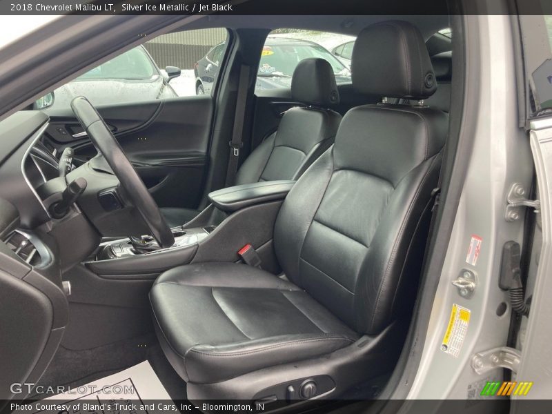 Silver Ice Metallic / Jet Black 2018 Chevrolet Malibu LT