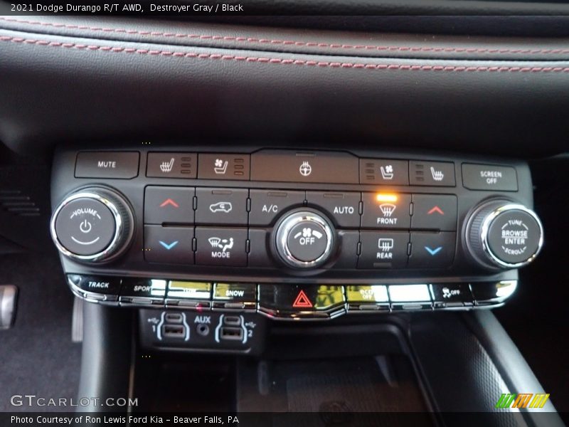 Destroyer Gray / Black 2021 Dodge Durango R/T AWD