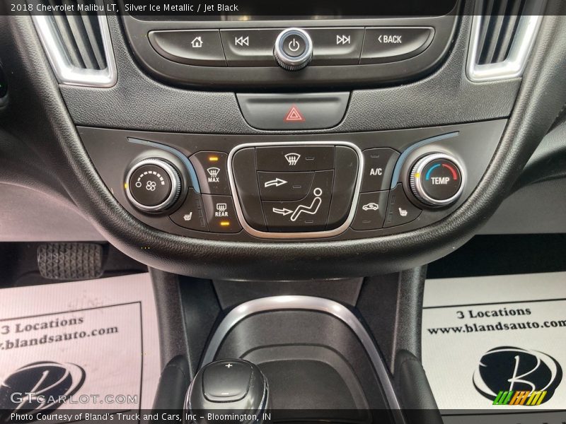 Silver Ice Metallic / Jet Black 2018 Chevrolet Malibu LT