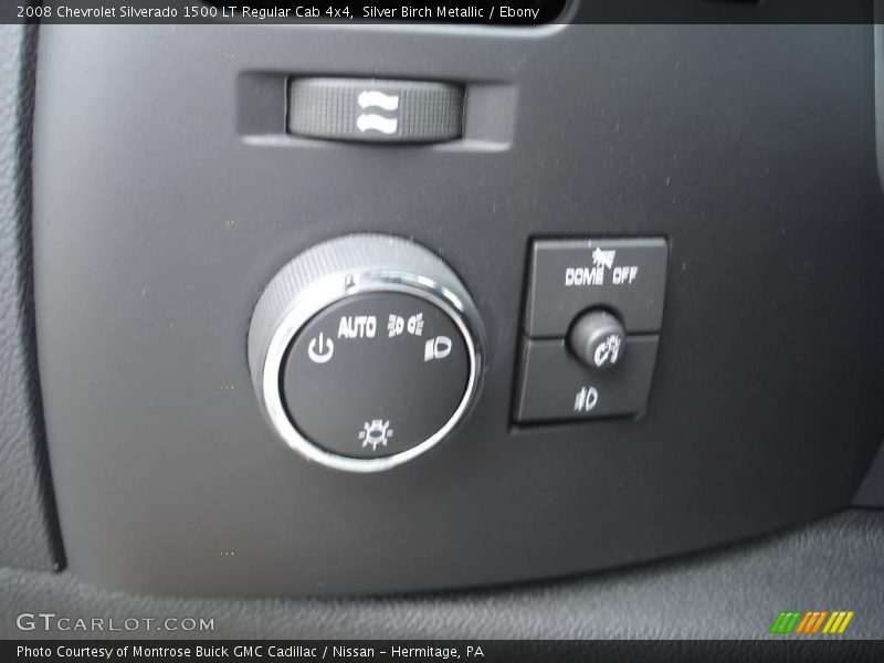 Silver Birch Metallic / Ebony 2008 Chevrolet Silverado 1500 LT Regular Cab 4x4