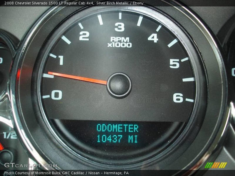 Silver Birch Metallic / Ebony 2008 Chevrolet Silverado 1500 LT Regular Cab 4x4