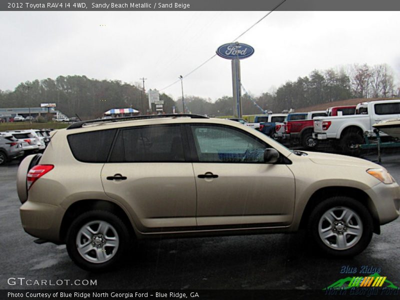 Sandy Beach Metallic / Sand Beige 2012 Toyota RAV4 I4 4WD