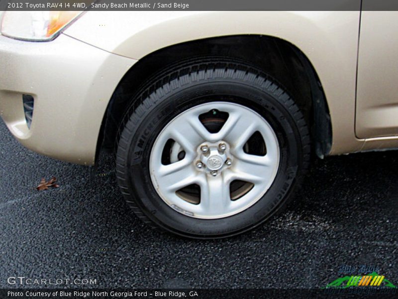 Sandy Beach Metallic / Sand Beige 2012 Toyota RAV4 I4 4WD