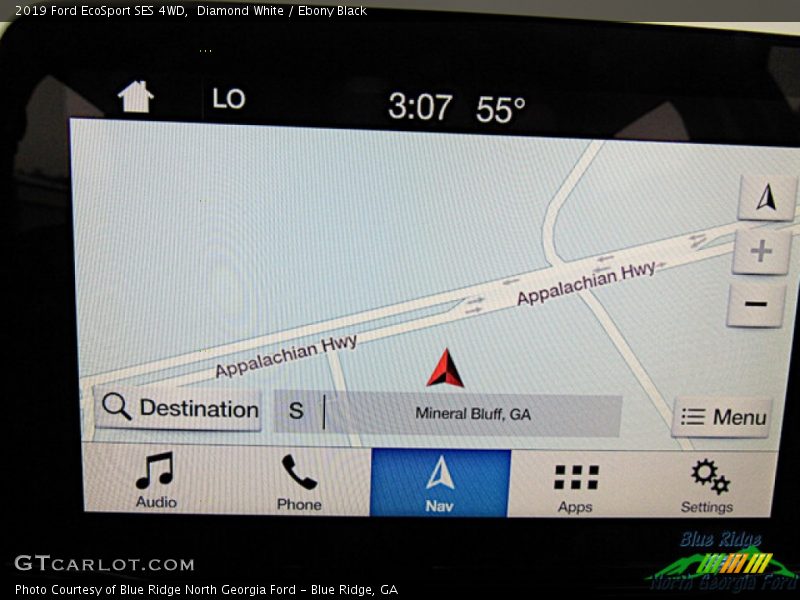 Diamond White / Ebony Black 2019 Ford EcoSport SES 4WD