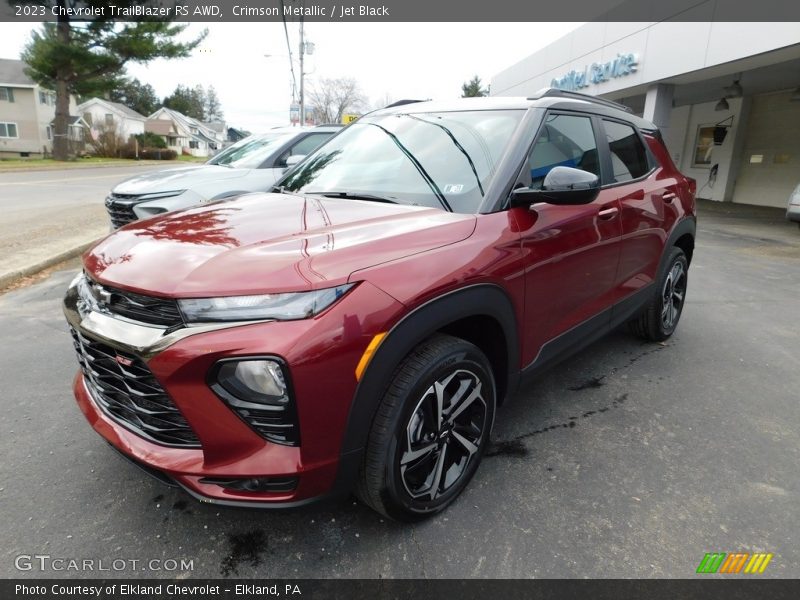 Crimson Metallic / Jet Black 2023 Chevrolet TrailBlazer RS AWD
