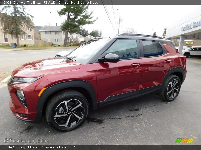Front 3/4 View of 2023 TrailBlazer RS AWD