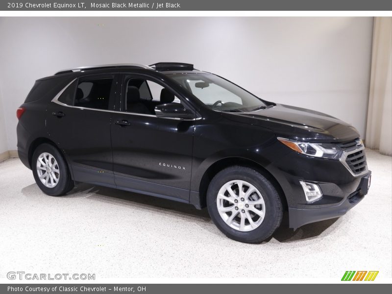 Mosaic Black Metallic / Jet Black 2019 Chevrolet Equinox LT