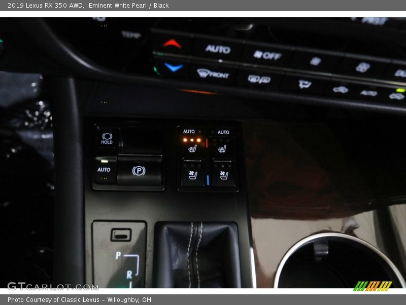 Eminent White Pearl / Black 2019 Lexus RX 350 AWD