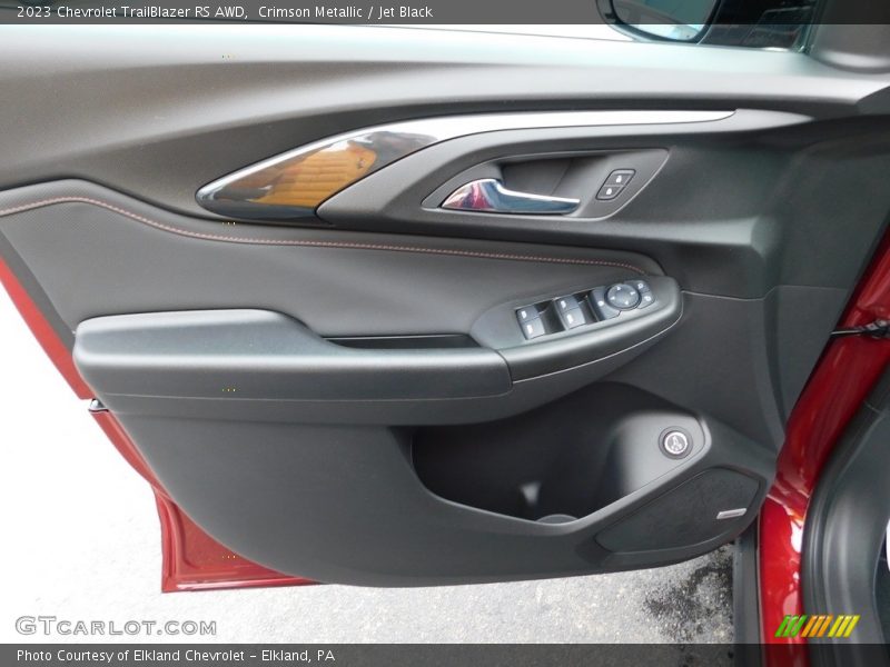 Crimson Metallic / Jet Black 2023 Chevrolet TrailBlazer RS AWD