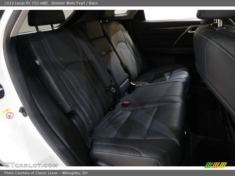 Eminent White Pearl / Black 2019 Lexus RX 350 AWD