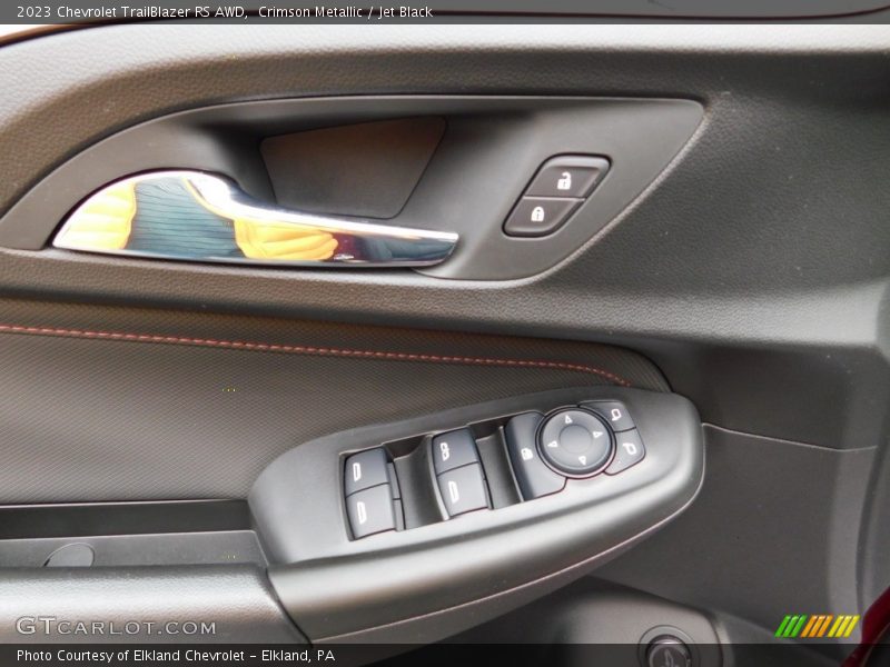 Crimson Metallic / Jet Black 2023 Chevrolet TrailBlazer RS AWD