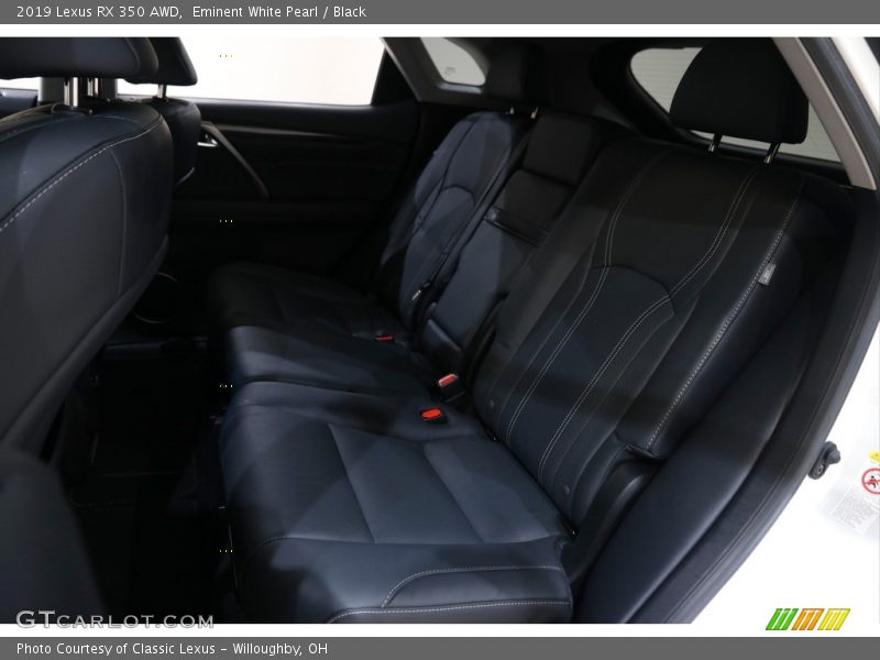 Eminent White Pearl / Black 2019 Lexus RX 350 AWD