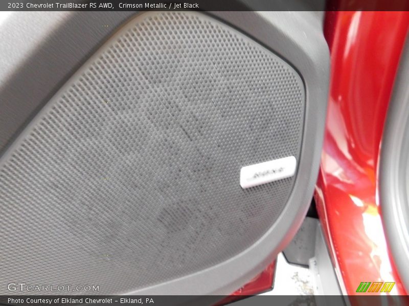 Crimson Metallic / Jet Black 2023 Chevrolet TrailBlazer RS AWD